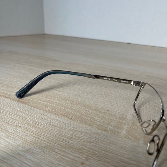 Costa Del Mar Monel BRD210 21 Eyeglasses Silver Frames Only 53-18-140 Japan - Picture 4 of 9